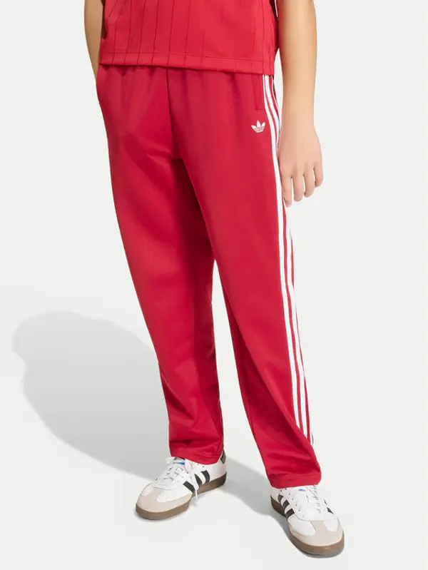 Adidas adidas Donji dio trenerke Firebird HZ6651 Crvena Regular Fit