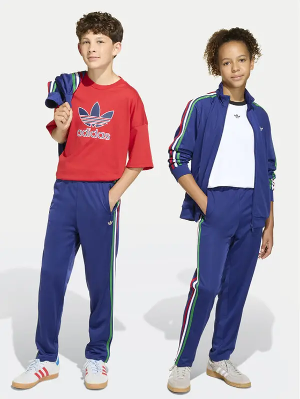 Adidas adidas Donji dio trenerke Firebird KC9503 Plava Regular Fit