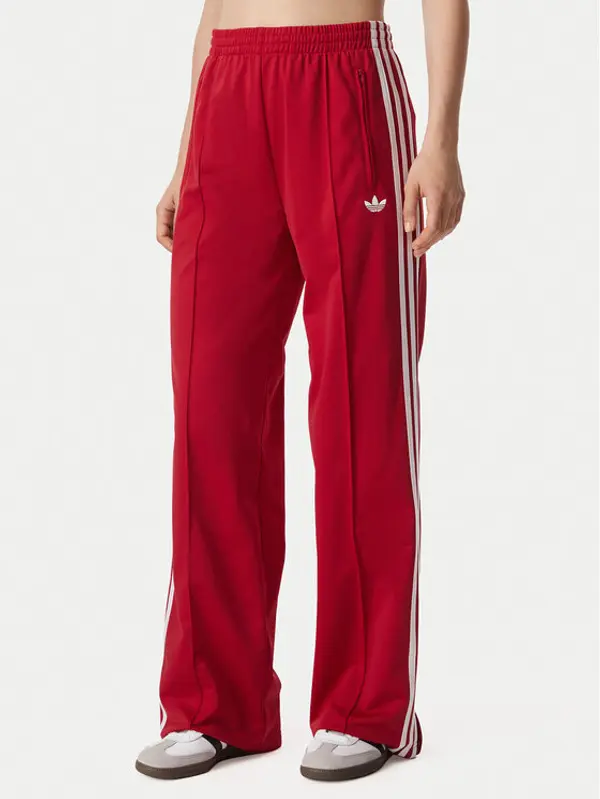 Adidas adidas Donji dio trenerke Firebird Loose Tracksuit KS4670 Crvena Loose Fit