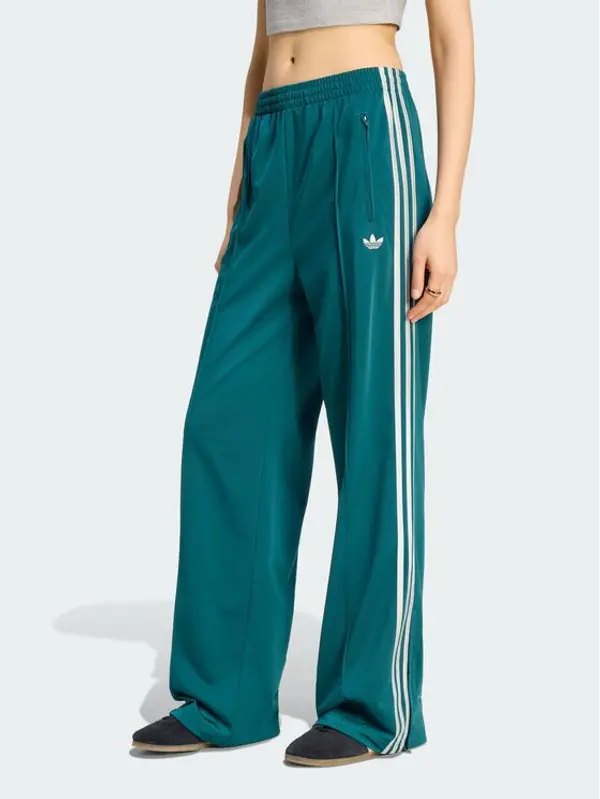 Adidas adidas Donji dio trenerke Firebird Loose Tracksuit KS4672 Tirkizna Loose Fit