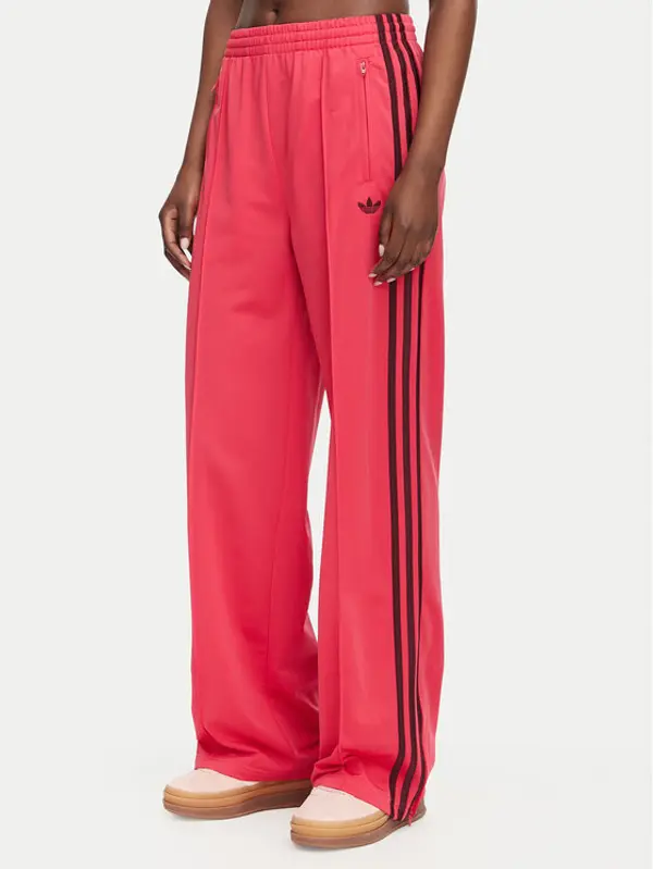 Adidas adidas Donji dio trenerke Firebird Loose Tracksuit KW0228 Ružičasta Loose Fit