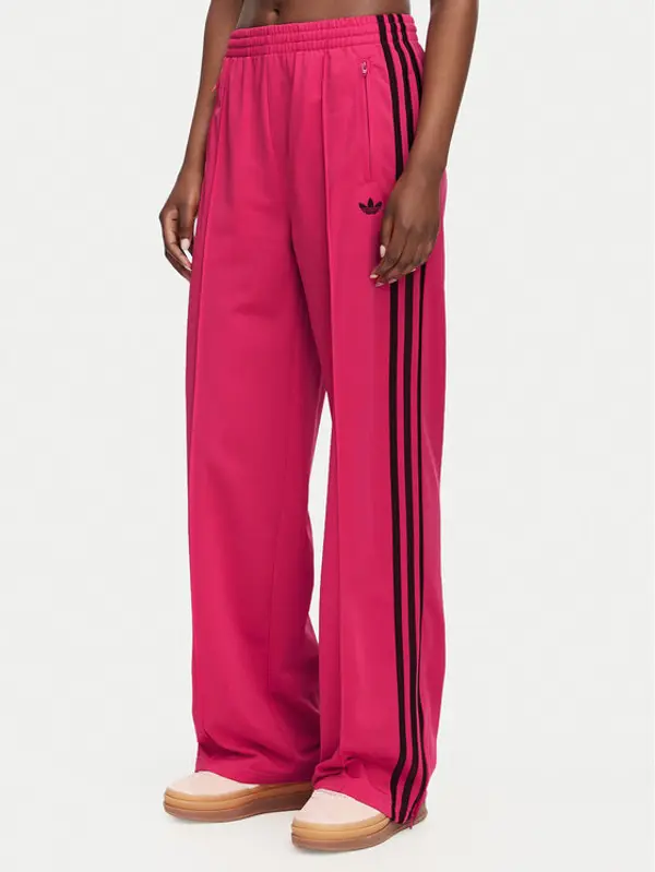 Adidas adidas Donji dio trenerke Firebird Loose Tracksuit KW0228 Ružičasta Loose Fit