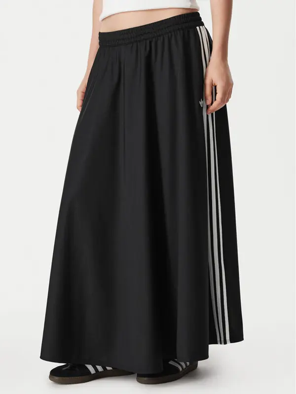 Adidas adidas Donji dio trenerke Firebird Skirt KR6663 Crna Relaxed Fit
