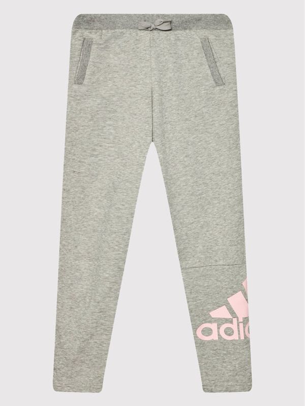adidas adidas Donji dio trenerke GS4284 Siva Regular Fit