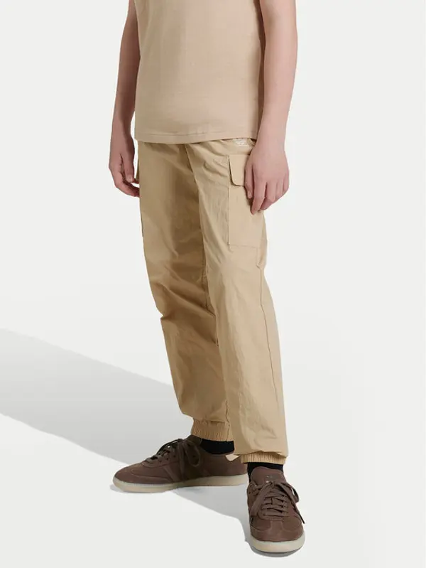 Adidas adidas Donji dio trenerke IX7620 Bež Regular Fit