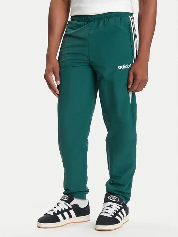 Adidas adidas Donji dio trenerke JX3055 Zelena Regular Fit