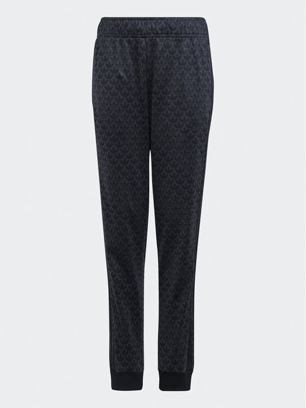 adidas adidas Donji dio trenerke Monogram Print H62941 Siva Regular Fit