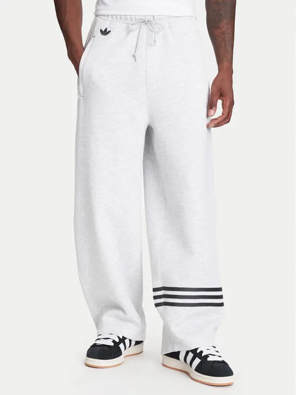 Adidas adidas Donji dio trenerke Neuclassics JW5443 Siva Loose Fit