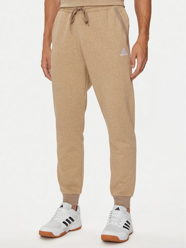 adidas adidas Donji dio trenerke Seasonal Essentials IY6606 Bež Regular Fit