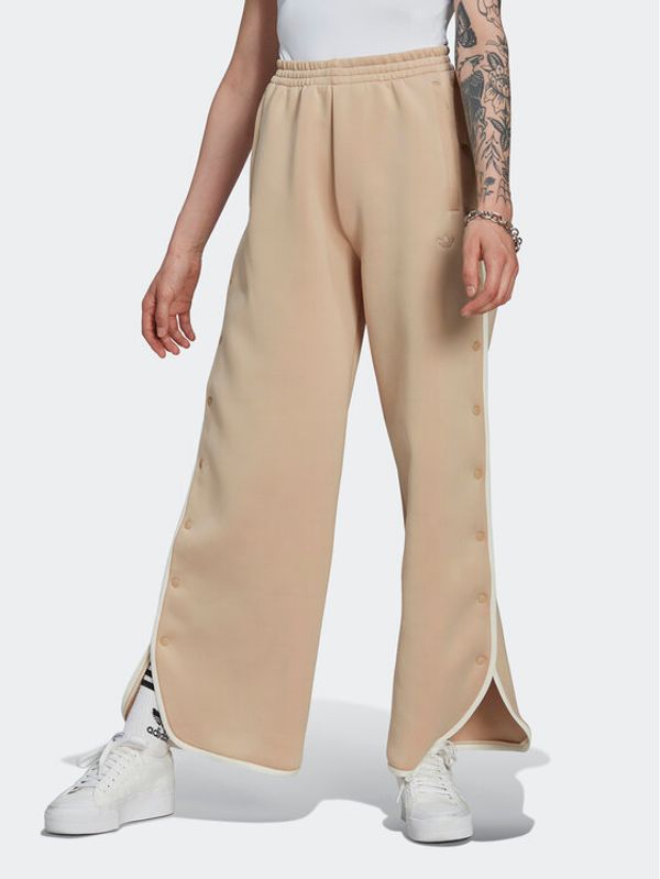 adidas adidas Donji dio trenerke Spacer HM1616 Bež Relaxed Fit