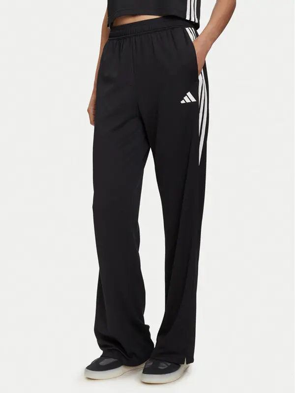 Adidas adidas Donji dio trenerke Tiro Cut 3-Stripes Mesh JG4103 Crna Loose Fit