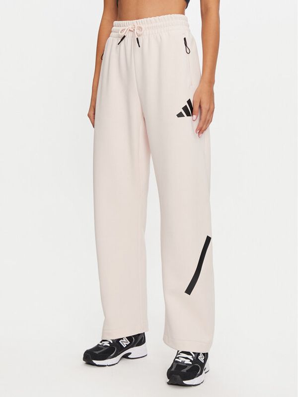 adidas adidas Donji dio trenerke Z.N.E. Barrel JF4780 Ružičasta Loose Fit