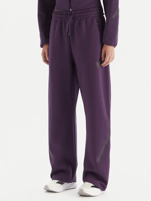 Adidas adidas Donji dio trenerke Z.N.E. Barrel KB9441 Ljubičasta Loose Fit