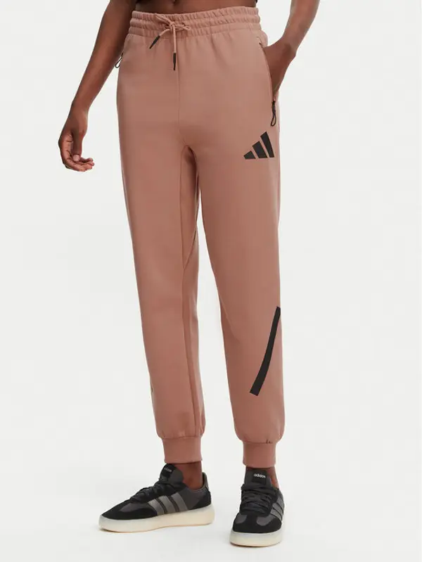 Adidas adidas Donji dio trenerke Z.N.E. JD5995 Ružičasta Regular Fit