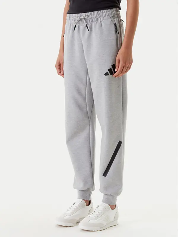 Adidas adidas Donji dio trenerke Z.N.E. JD9586 Siva Regular Fit