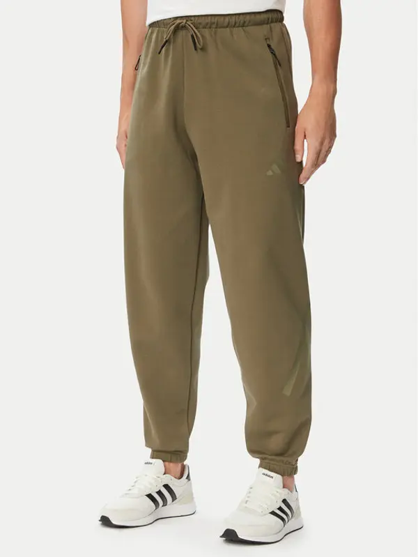 Adidas adidas Donji dio trenerke Z.N.E. KF3816 Kaki Regular Fit