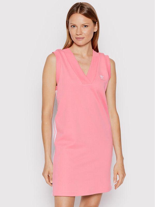 adidas adidas Džemper haljina adicolor Classics HM2135 Ružičasta Regular Fit