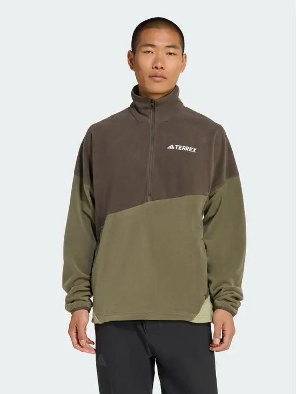 Adidas adidas Flis Terrex Multi Climawarm KA6952 Smeđa Regular Fit