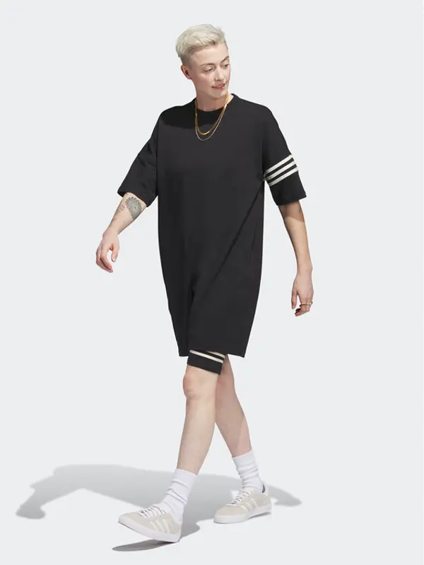 Adidas adidas Haljina za svaki dan adicolor Neuclassics IB7309 Crna Loose Fit
