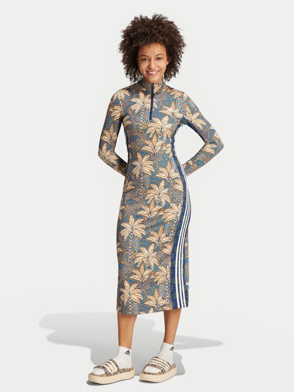 adidas adidas Haljina za svaki dan FARM Rio Premium IV9734 Šarena Slim Fit