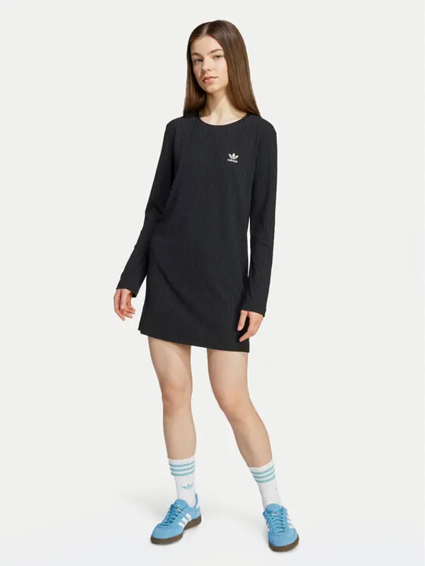 Adidas adidas Haljina za svaki dan JX2849 Crna Slim Fit