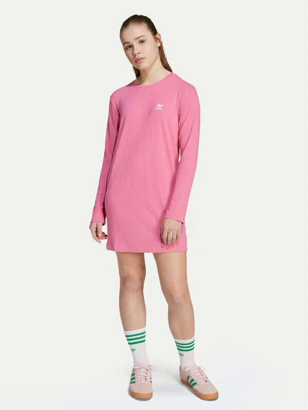 Adidas adidas Haljina za svaki dan JX2850 Ružičasta Slim Fit