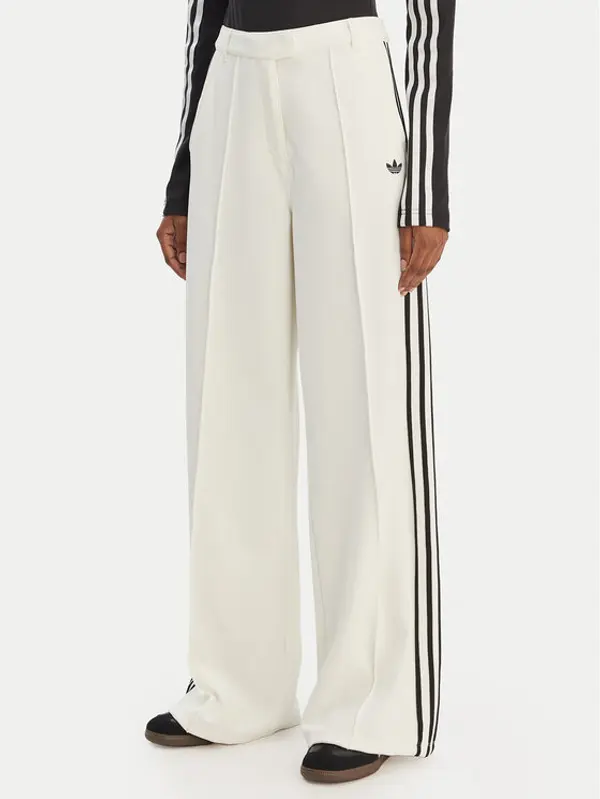Adidas adidas Hlače Sport Tailored KC9089 Bijela Wide Leg