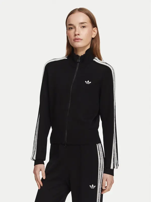 Adidas adidas Kardigan Firebird KS7366 Crna Slim Fit
