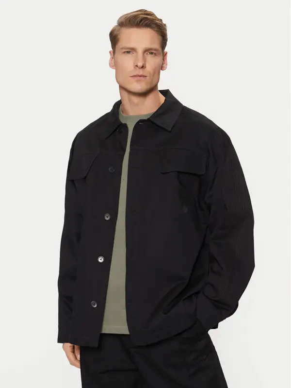 Adidas adidas Košulja Premium Essentials Workwear JC9602 Crna Loose Fit