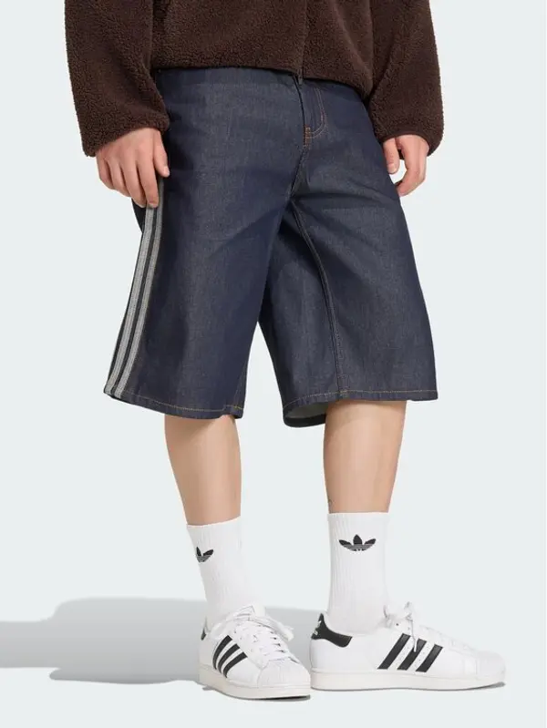 Adidas adidas Kratke traperice 164732 Svijetlo plava Regular Fit