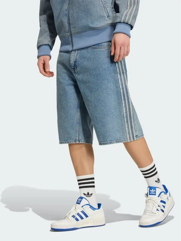 Adidas adidas Kratke traperice Firebird Adicolo KS4975 Plava Regular Fit