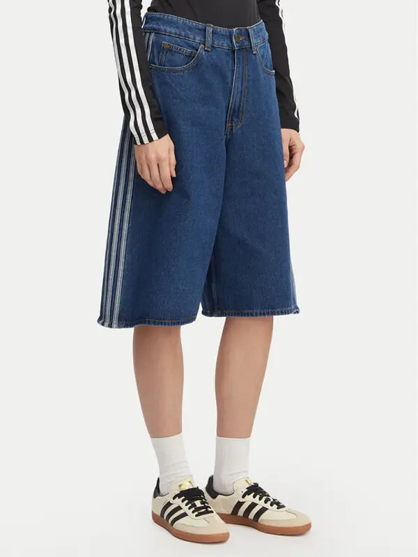 Adidas adidas Kratke traperice Firebird Jorts KD2915 Plava Oversize