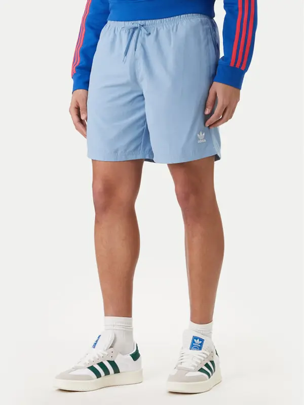 Adidas adidas Kupaće gaće i hlače adicolor 3-Stripes JX5017 Svijetloplava Regular Fit