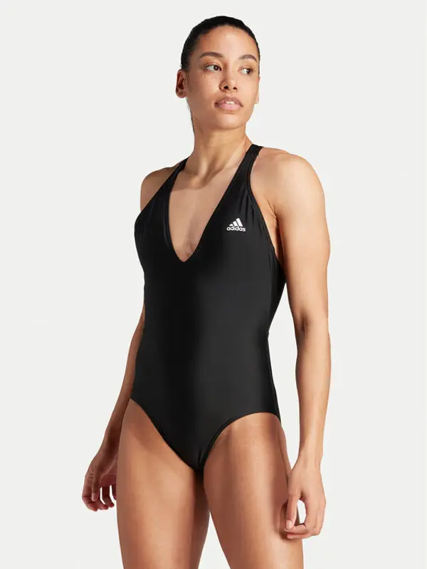 Adidas adidas Kupaći kostim 3-Stripes IB7705 Crna