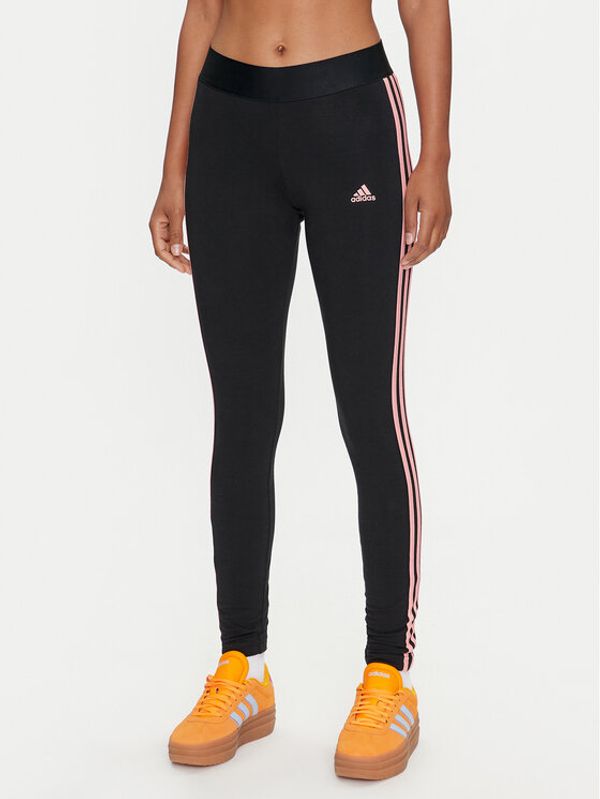 adidas adidas Leggings 3 Stripes JH3715 Crna Slim Fit