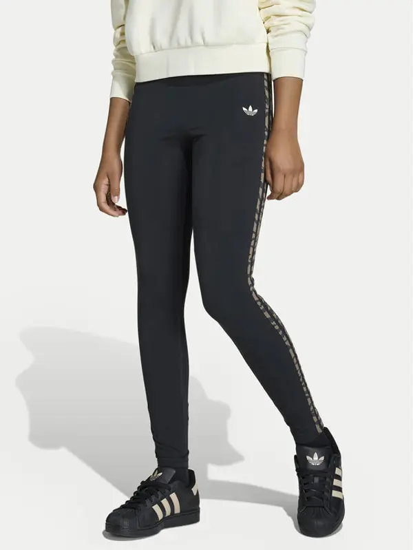 Adidas adidas Leggings 3-Stripes KD3289 Crna Slim Fit