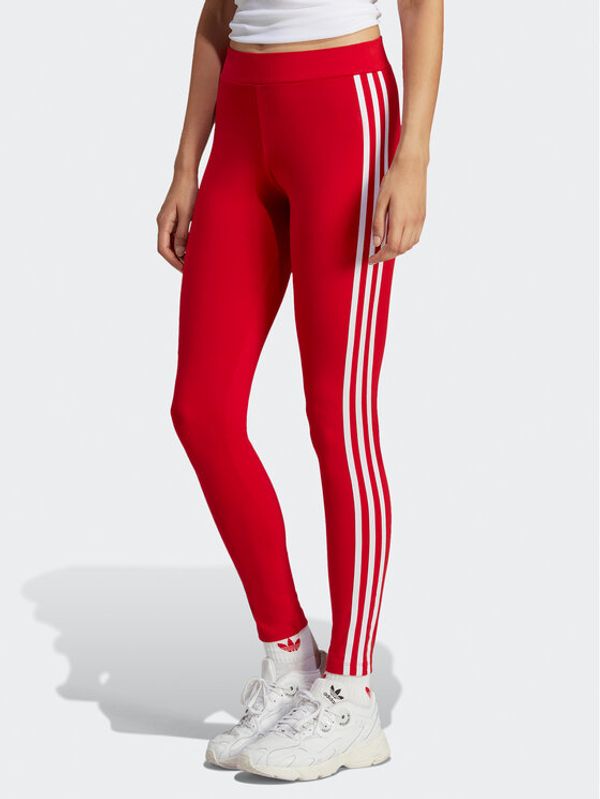 adidas adidas Leggings Adicolor Classics 3-Stripes Leggings IB7382 Crvena