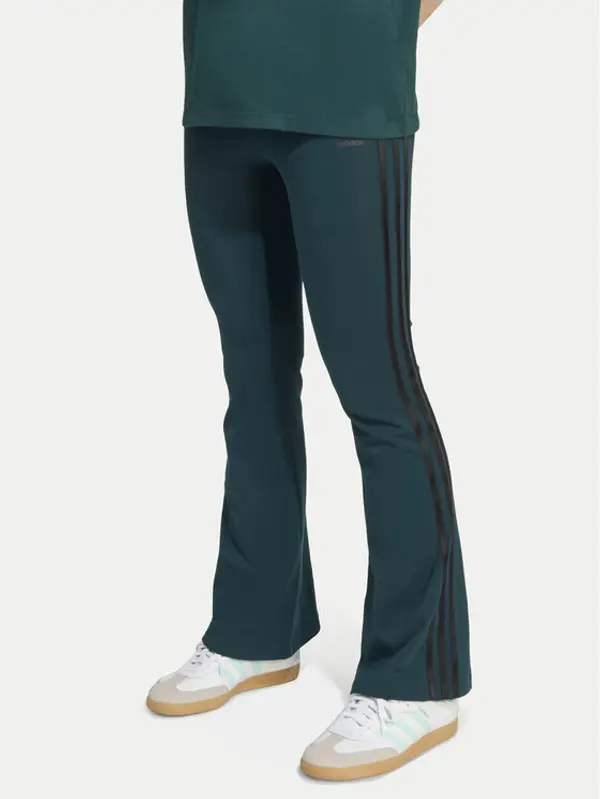 Adidas adidas Leggings adicolor JV8617 Zelena Slim Fit