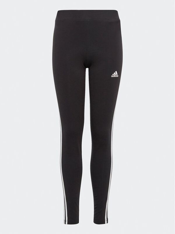 adidas adidas Leggings Essentials 3-Stripes Cotton Leggings IC3623 Crna