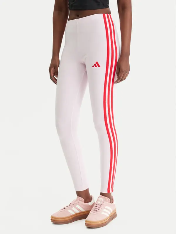 Adidas adidas Leggings Essentials 3-Stripes KC5180 Ružičasta Slim Fit