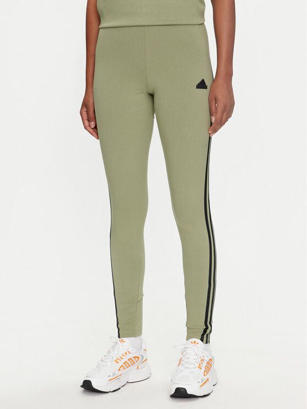adidas adidas Leggings Future Icons 3-Stripes IW5291 Zelena Slim Fit