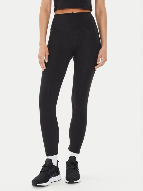 adidas adidas Leggings Lounge Ribbed IP2281 Crna Slim Fit