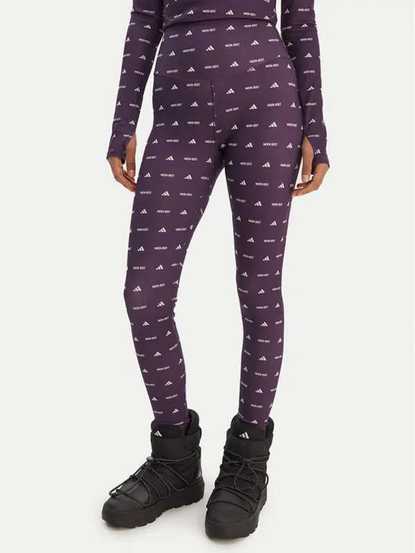 Adidas adidas Leggings Moon Boot JM1102 Ljubičasta Slim Fit