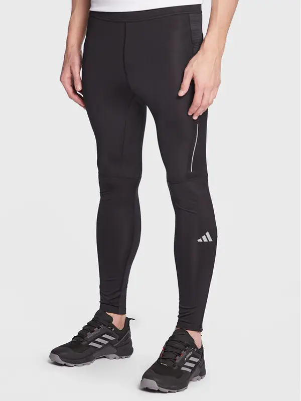 Adidas adidas Leggings Own the Run Leggings HM8444 Crna Fitted Fit