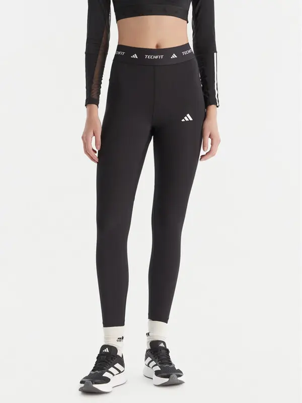 Adidas adidas Leggings Techfit IT2273 Crna Slim Fit
