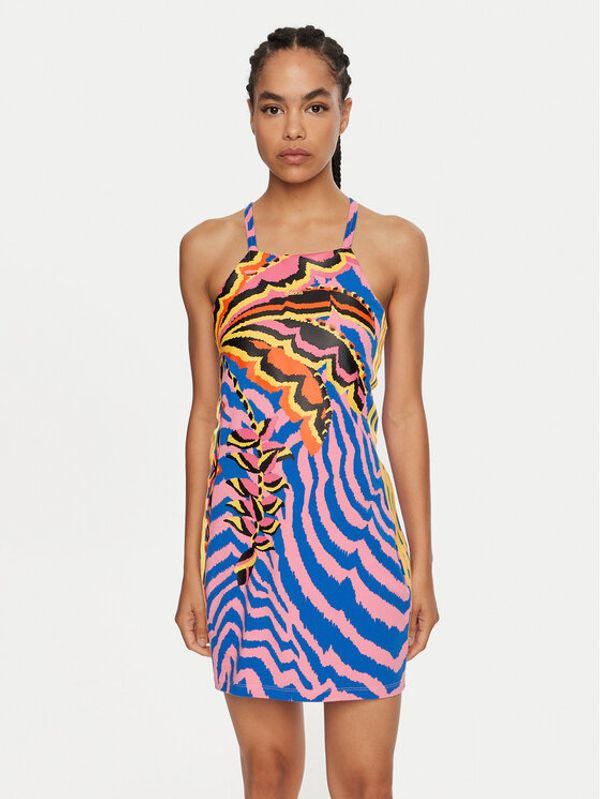 adidas adidas Ljetna haljina FARM Rio 3-Stripes IY0761 Šarena Regular Fit