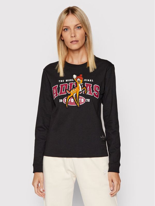 adidas adidas Majica Bambi HE4782 Crna Regular Fit