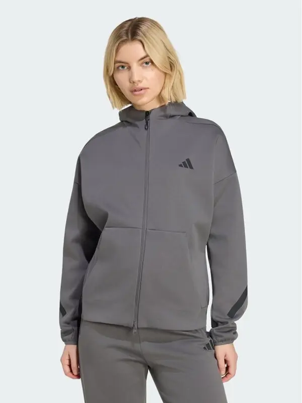 Adidas adidas Majica dugih rukava 164580 Siva Regular Fit
