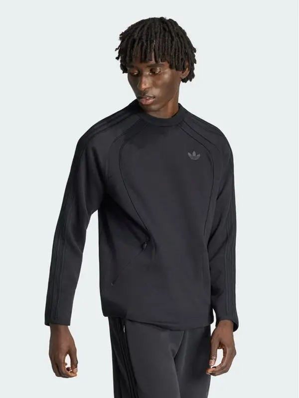 Adidas adidas Majica dugih rukava 165368 Crna Regular Fit