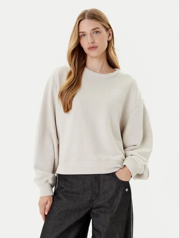 Adidas adidas Majica dugih rukava 20th Century Fox Disney JX1275 Bež Oversize